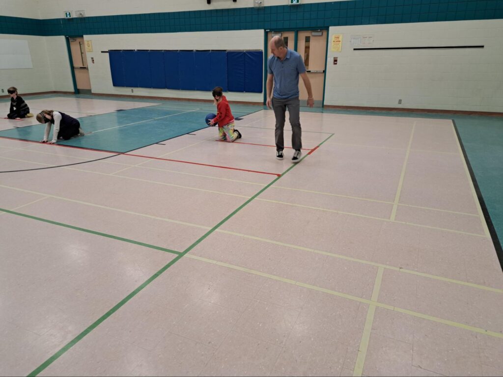 Ridgewood Public School students learn about Goalball